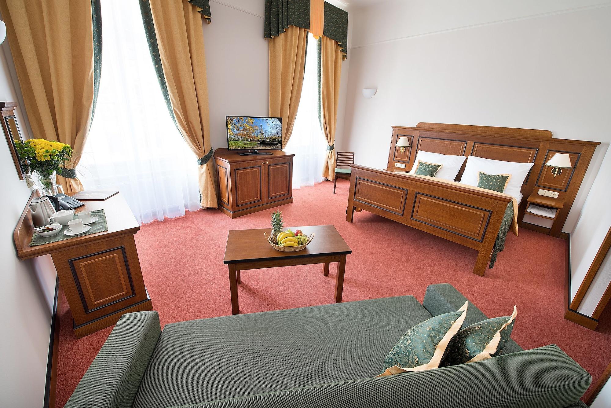 Hotel U Medvidku-brewery Praag